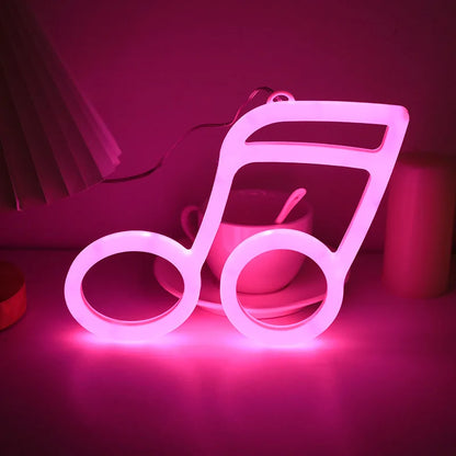 LED Battery-Powered Neon Light Sign