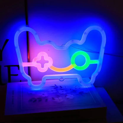 LED Battery-Powered Neon Light Sign